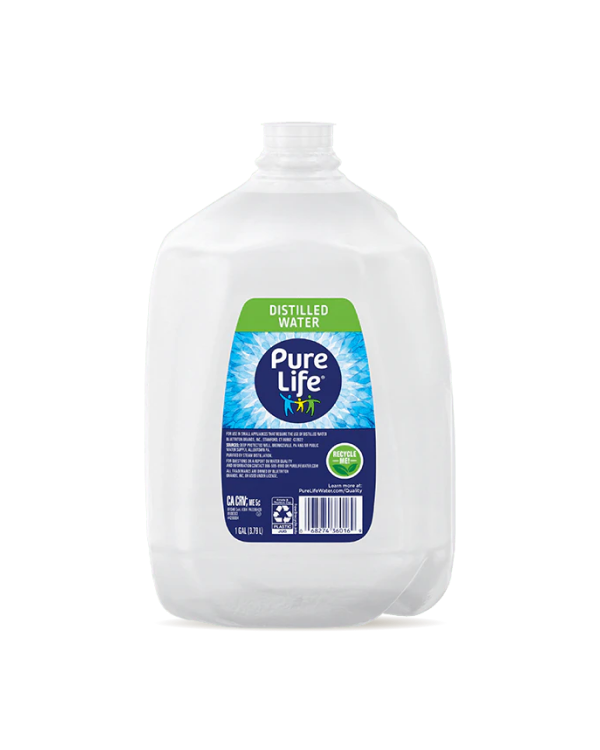 1 Gallon Jug Distilled Bottled Water | Pure Life®